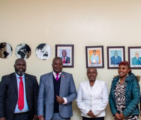 KNCCI Team Visits The University